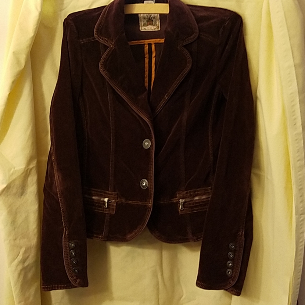 Guess Escondido Velour 2-pc Jacket/Pants set